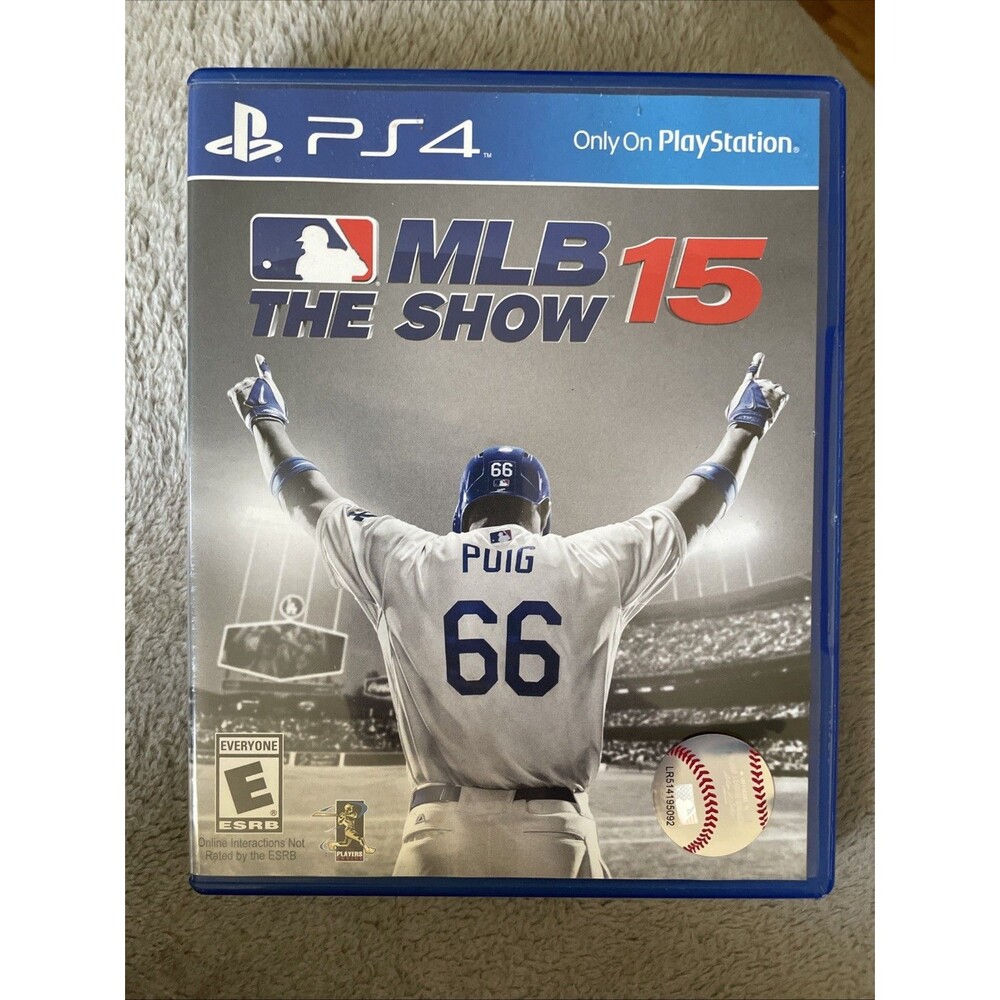 MLB 15: The Show Sony PlayStation 4 PS4 Excellent Condition